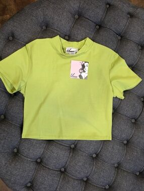 Vixen Bad Girl Green Cropped Top
